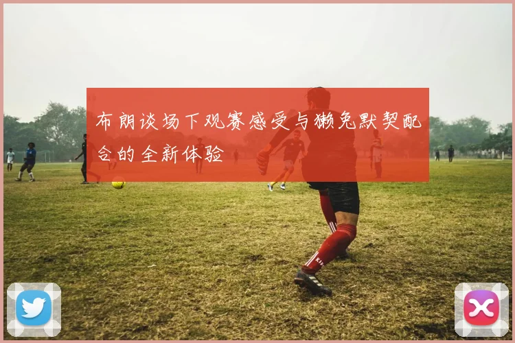 布朗谈场下观赛感受与獭兔默契配合的全新体验
